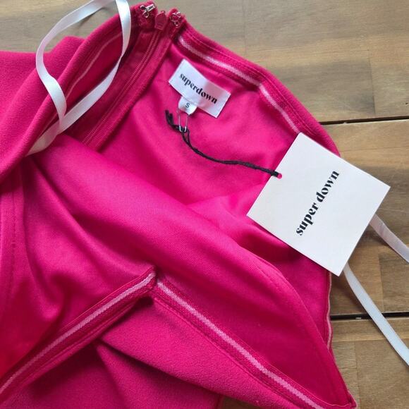 NWT Superdown REVOLVE Clarice Strapless Jumpsuit, sz S - Picture 6 of 8